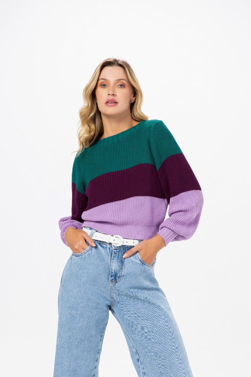 Blusa de tricot